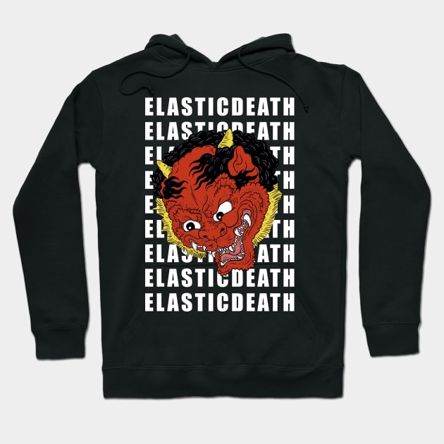 ELASTICDEATH - SHUTEN DOJI 酒呑童子 Hoodie by pizzapunk